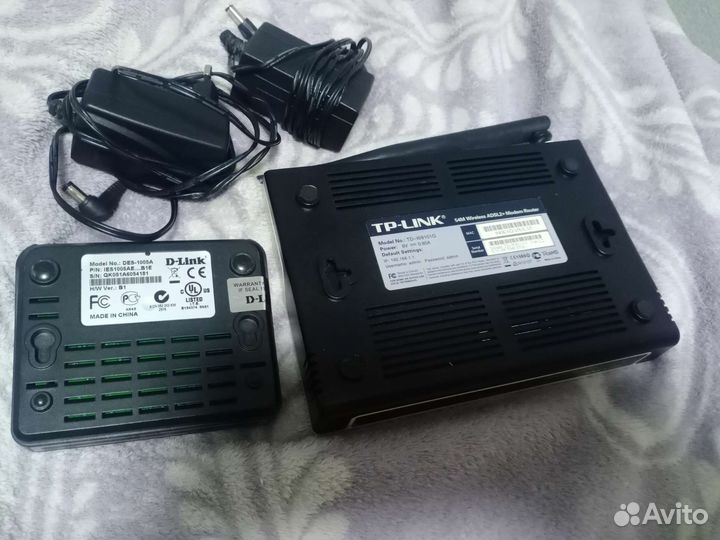 Модем роутер TP-Link и D-Link