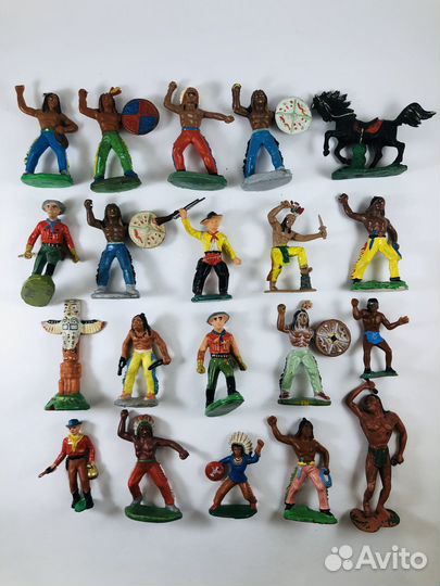 Детские солдатики,индейцы,ковбои.гдр.фрг.Польша
