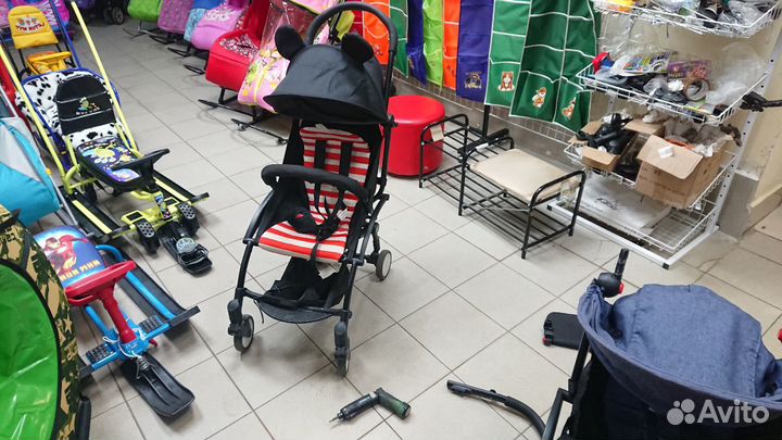 Механизм складывания, Yoya 175, Бебитайм ручки дет