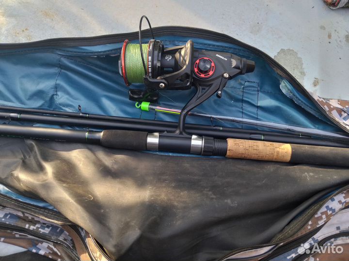 Карповые удилищав сборе