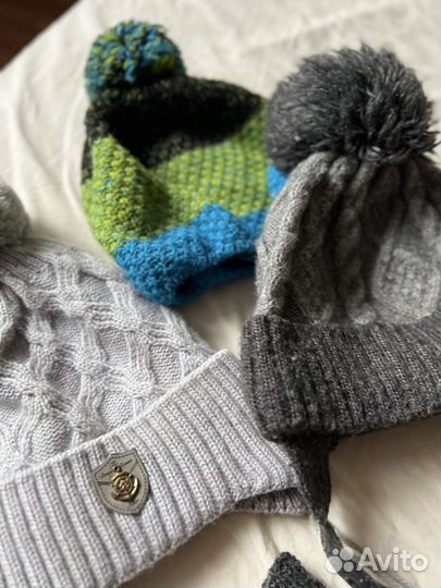 Шапка для мальчика 2-4 года