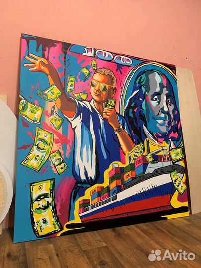 Картины Alec Monopoly оригинал репродукция копия