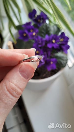 Кольцо серебряное