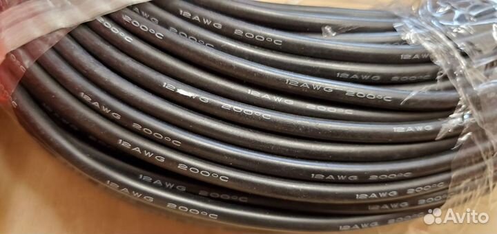 Силиконовый кабель провод 4 - 28 AWG и Термоусадка