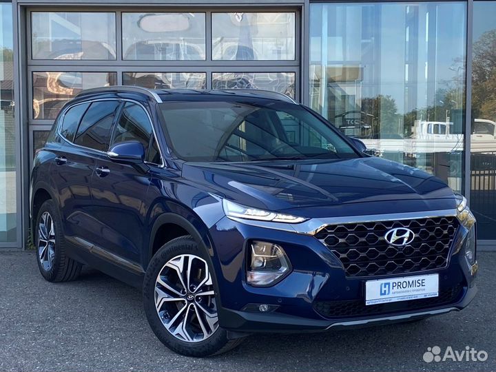 Hyundai Santa Fe 2.2 AT, 2020, 53 351 км