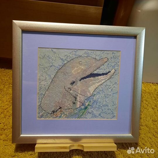 Картина,вышитая крестиком 