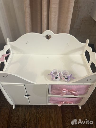 Пеленальный комод доя пупса