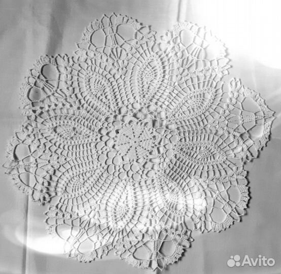 Салфетка крючком