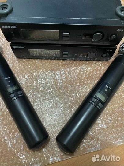 Радиомикрофоны Shure Sm58 и Beta58A (pgx/slx)