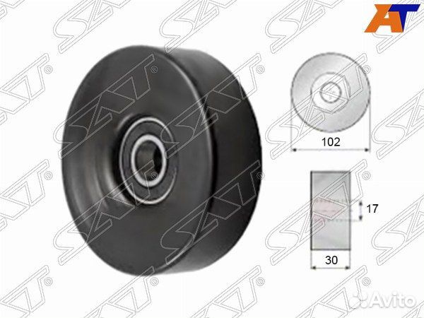 Ролик приводного ремня toyota tundra