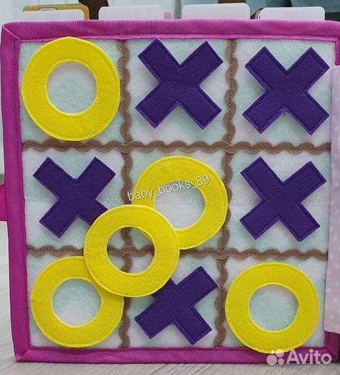 Книга из фетра для детей