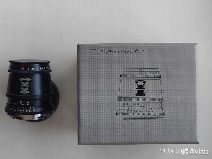 Объективы TTartisan 17 мм 1.4 и Funleader 18/8.0