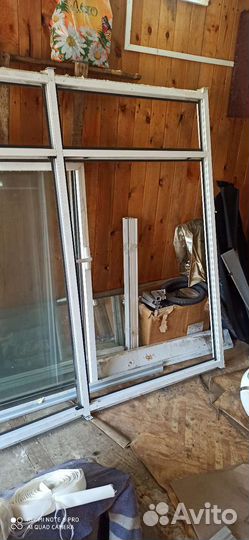 Алюминиевые окна на балкон бу