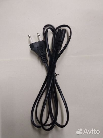 Шнур сетевой 2 жилы с сечением 0.2