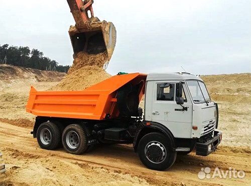 Песок щебень доставка