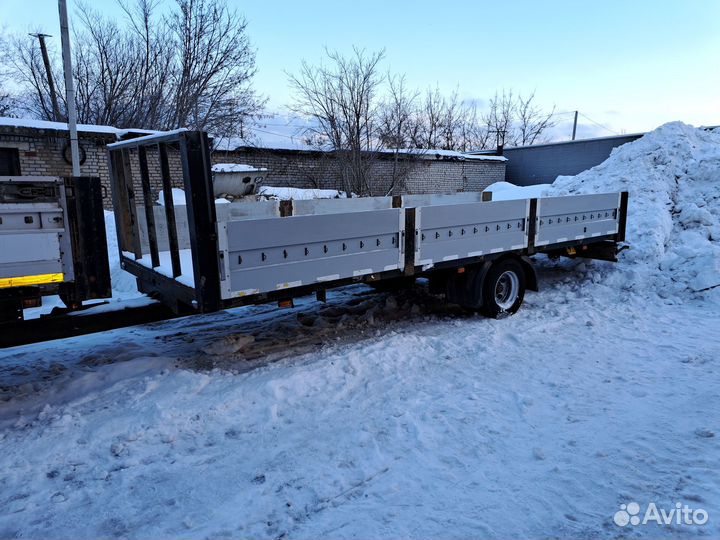 Прицеп бортовой Трансмаш 870610, 2019