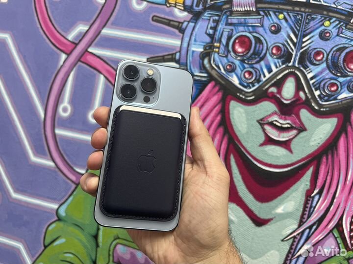 Apple magsafe leather wallet (кошелек для iPhone)