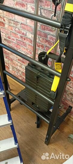 Шведская стенка с турником и брусьями бу