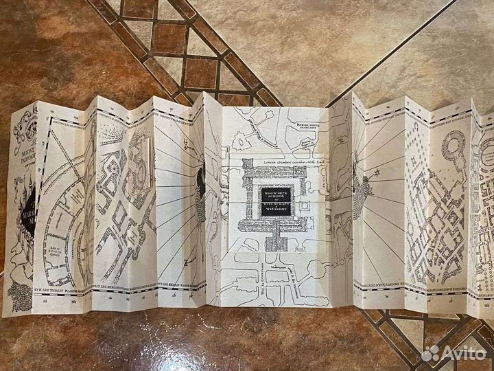 Карта мародёров / Гарри Поттер