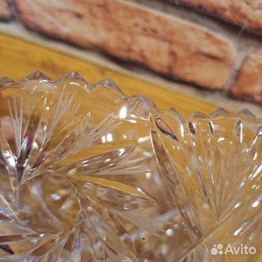 Ваза хрустальная СССР