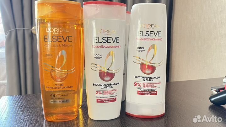 Шампунь и бальзам Elseve