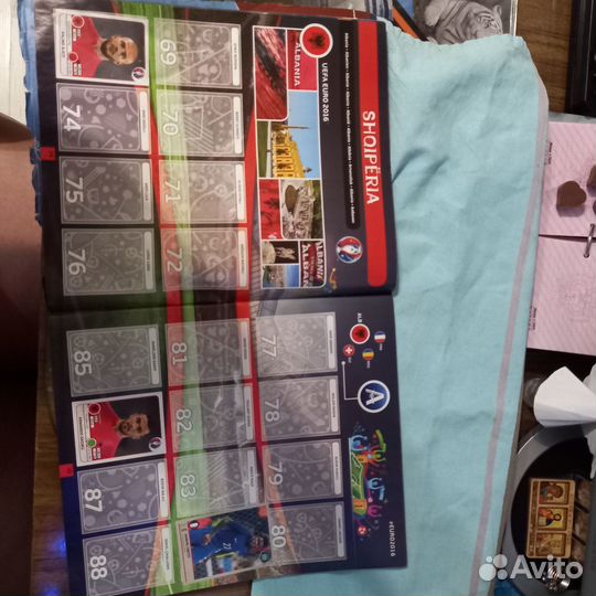 Альбом для коллекционирования наклеек футболтболка