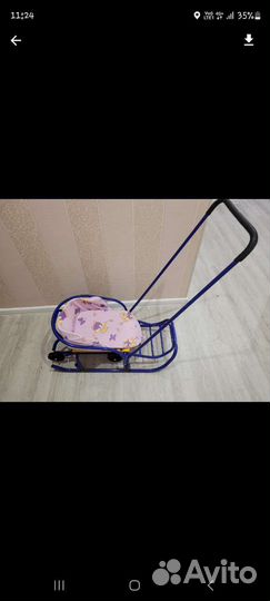 Коляска санки