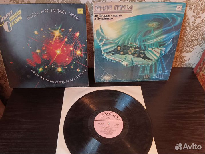 Пластинки Советские исполнители 80-х