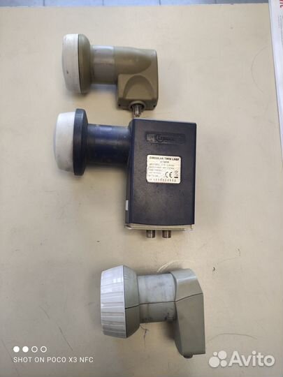 Головка(конвертор) для спутниковой антенны Триколо