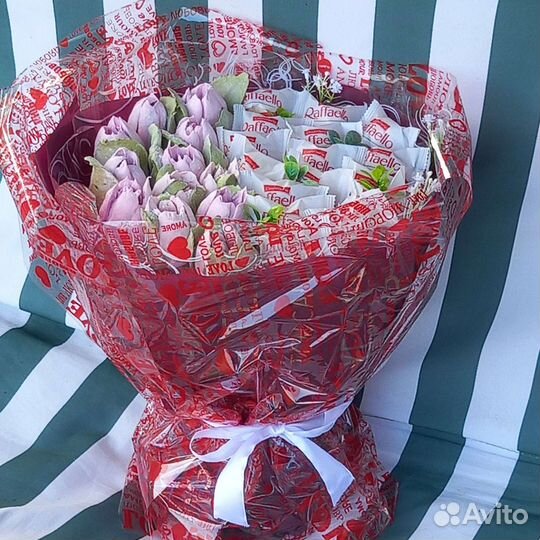 Букет зефирный маме