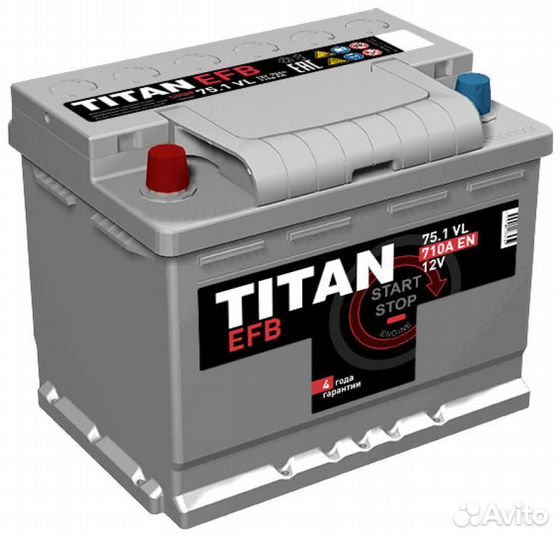 Аккумулятор titan 71 Ah