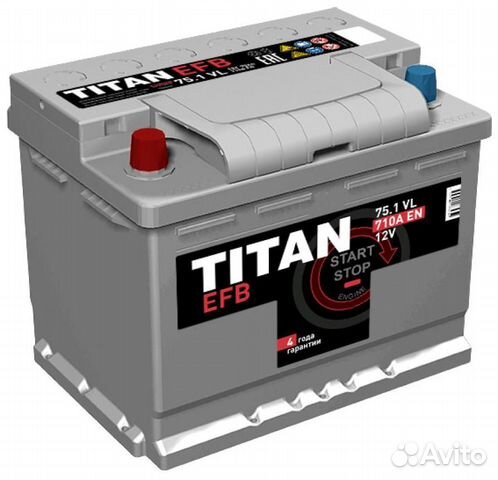 Аккумулятор titan 71 Ah