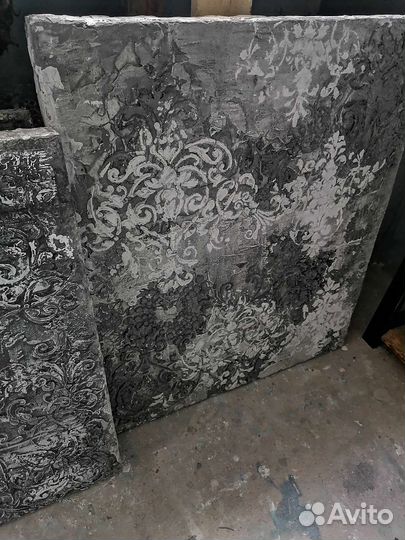 Панно декоративное гипс