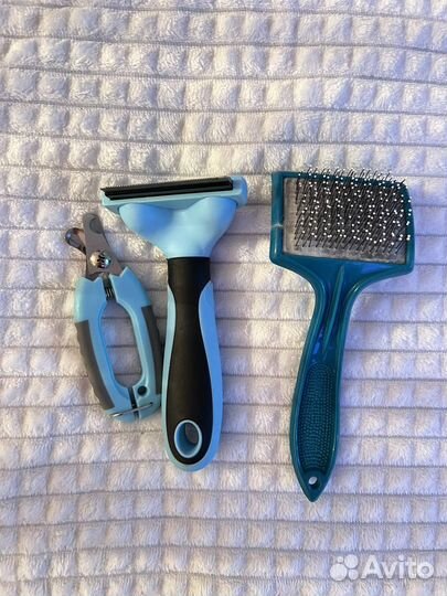 Когтерезка и фурминатор для кошек