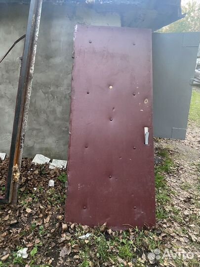 Дверь железная с коробкой