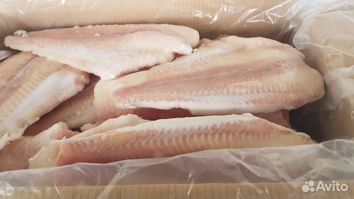 Филе пангасиуса(морской язык) без кожи и костей св