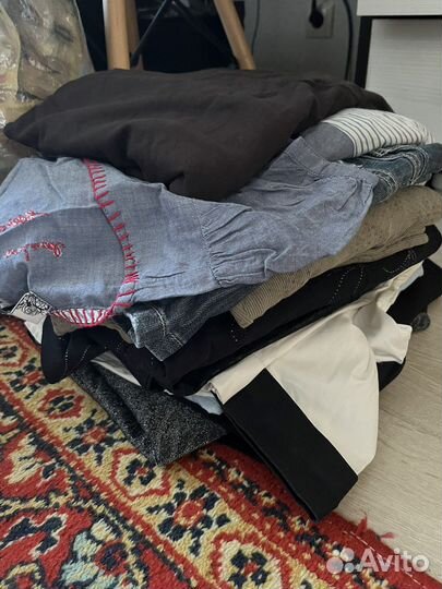 Вещи женские в пакете