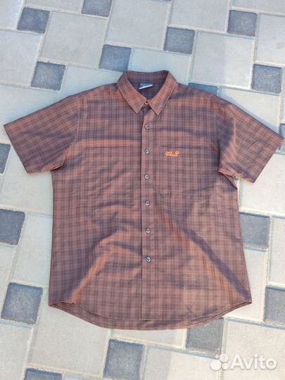 Jack wolfskin рубашка