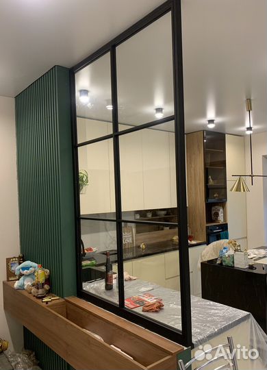 Перегородки в стиле Лофт