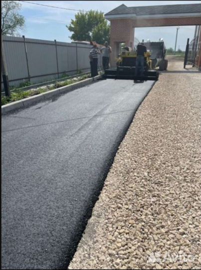 Асфальтирование, Укладка асфальта, благоустройство