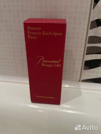 Коробка baccarat rouge 540