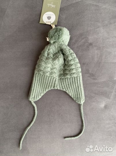 Шапка шерстяная Little Jalo 44-46 см