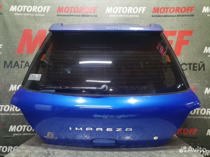 Дверь пятая Импреза GG2 темная спойлер А535