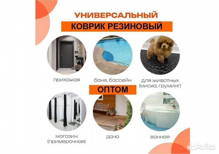 Коврики резиновые