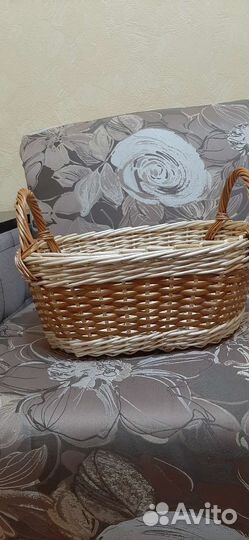 Корзины плетеные ручная работа