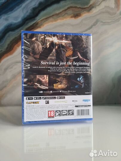 Resident evil 4 remake ps5 диск новый