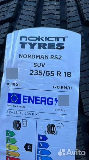 Nokian Tyres Nordman RS2 SUV 235/55 R18 104R