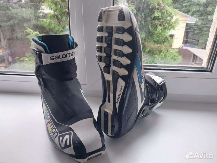 Ботинки Salomon RS carbon коньковые