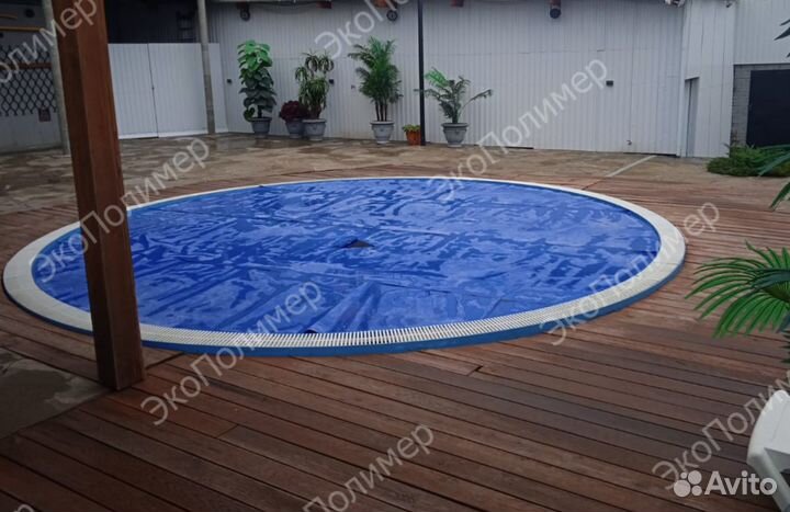 Бассейн из полипропилена круглый 4х1,2