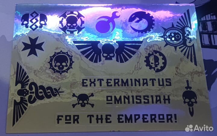 Наклейки по Warhammer